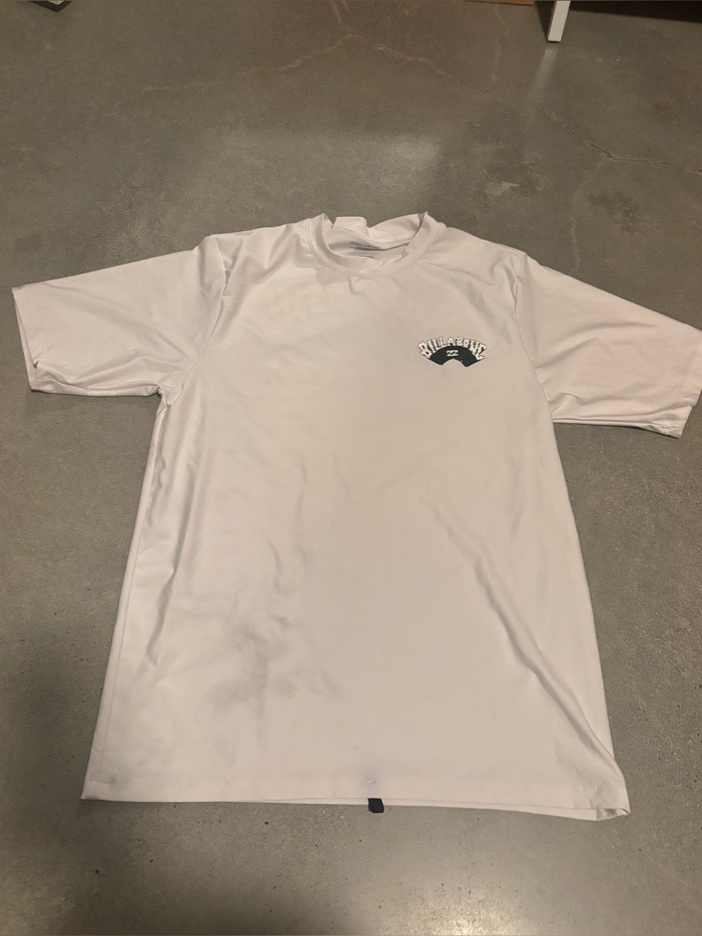 Billabong Men’s White Short Sleeve Rash Guard